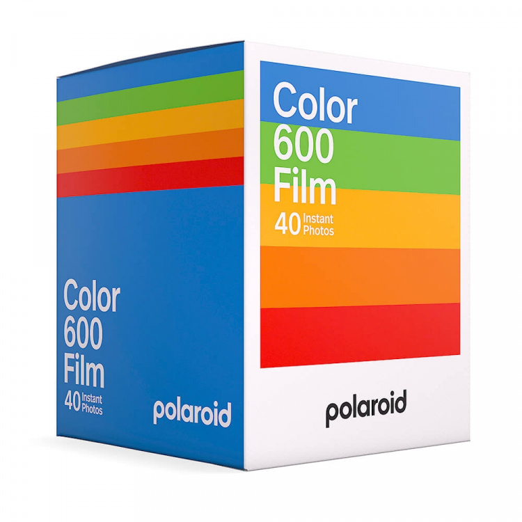 Polaroid Färgfilm 600 Vit Ram 5-pack Polaroid Färgfilm 600 Vit Ram 5-pack