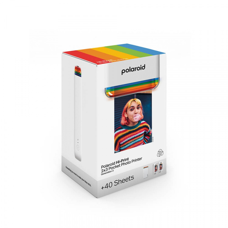Polaroid Skrivare HiPrint 2x3 Gen. 2 Everything Box Vit Polaroid Skrivare HiPrint 2x3 Gen. 2 Everything Box Vit