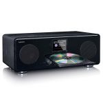Lenco DAB+ FM-radio med CD MP3-spelare Bluetooth® Svart Lenco DAB+ FM-radio med CD MP3-spelare Bluetooth® Svart