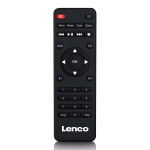 Lenco DAB+ FM-radio med CD MP3-spelare Bluetooth® Svart Lenco DAB+ FM-radio med CD MP3-spelare Bluetooth® Svart