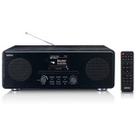 Lenco Internet / DAB+ / FM-radio med CD-spelare och Bluetooth® Svart Lenco Internet / DAB+ / FM-radio med CD-spelare och Bluetooth® Svart