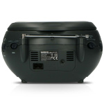 Lenco Bärbar stereo FM-radio med CD Vit