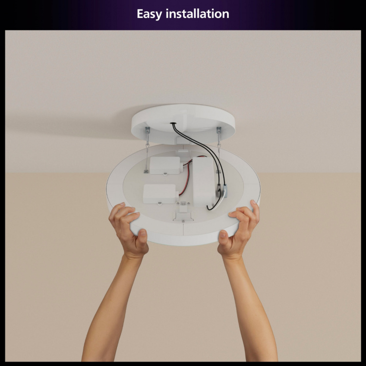 Philips Hue Datura stor Plafond Ø57,4 cm White and color ambiance 4850 lm Philips Hue Datura stor Plafond Ø57,4 cm White and color ambiance 4850 lm