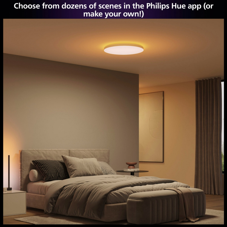 Philips Hue Datura stor Plafond Ø57,4 cm White and color ambiance 4850 lm Philips Hue Datura stor Plafond Ø57,4 cm White and color ambiance 4850 lm