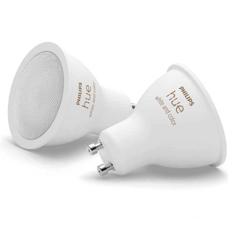 Philips Hue White and Color Ambiance GU10 400lm 2-pack Philips Hue White and Color Ambiance GU10 400lm 2-pack