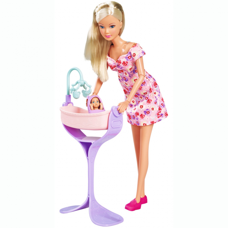 Simba Toys Steffi LOVE Gravid med Växande Mage