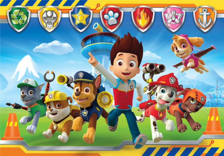 Clementoni 104 st Pussel Barn Paw Patrol