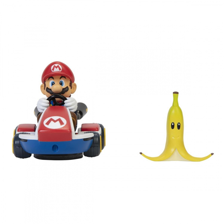 JAKKS Pacific Super Mario 2,5 tum Spin Out Mario Kart Mario JAKKS Pacific Super Mario 2,5 tum Spin Out Mario Kart Mario