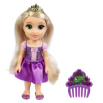 JAKKS Pacific Disney Princess 6 tum Petite docka med kam Rapunzel