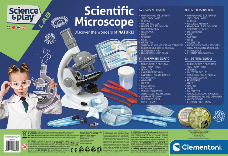 Clementoni Mikroskop (Nordisk)