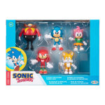 JAKKS Pacific Sonic the Hedgehog 2,5 tums figur 5-pack