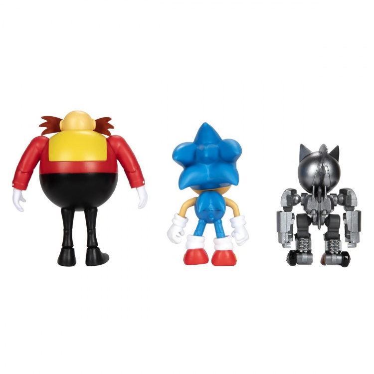 JAKKS Pacific Sonic the Hedgehog 4 tums figur Multi-pack