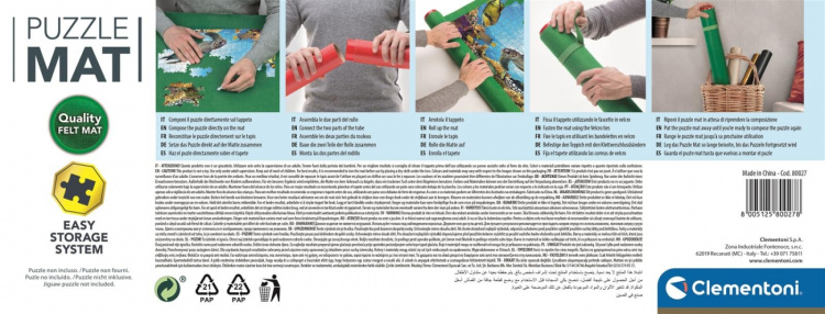 Clementoni Pusselmatta 105x78 cm (NY)