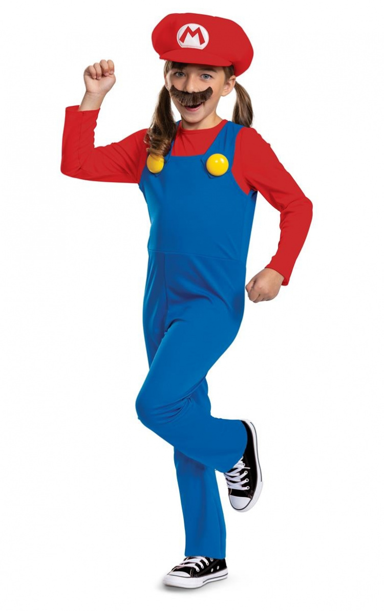 JAKKS Pacific Disguise Super Mario Kostym Mario M (7-8) JAKKS Pacific Disguise Super Mario Kostym Mario M (7-8)