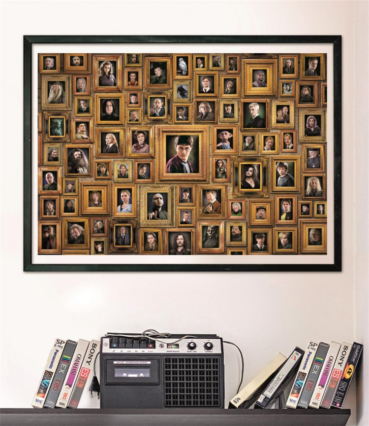 Clementoni 1000 st CB Omöjligt Pussel Harry Potter