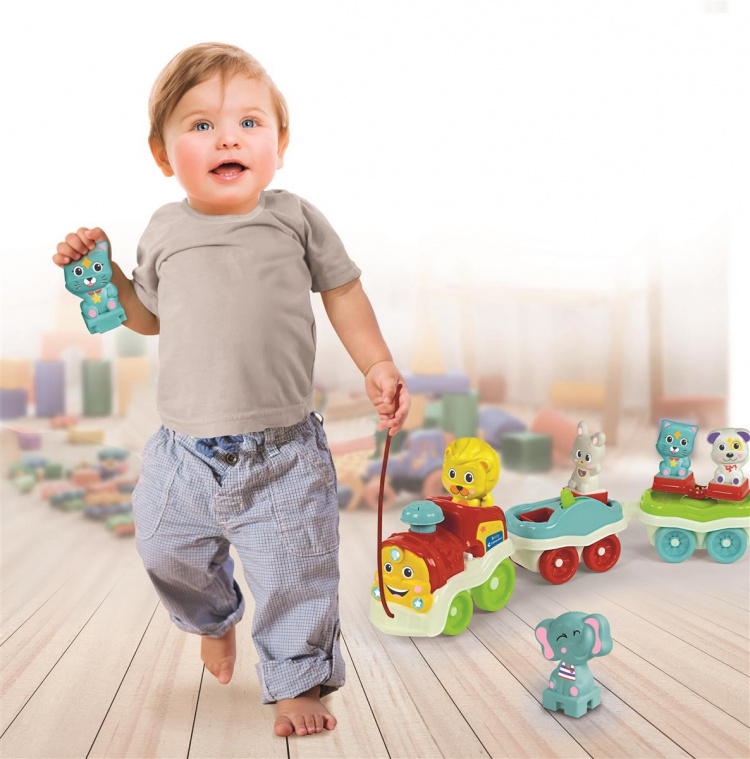 Clementoni Djurtåg 3 i 1