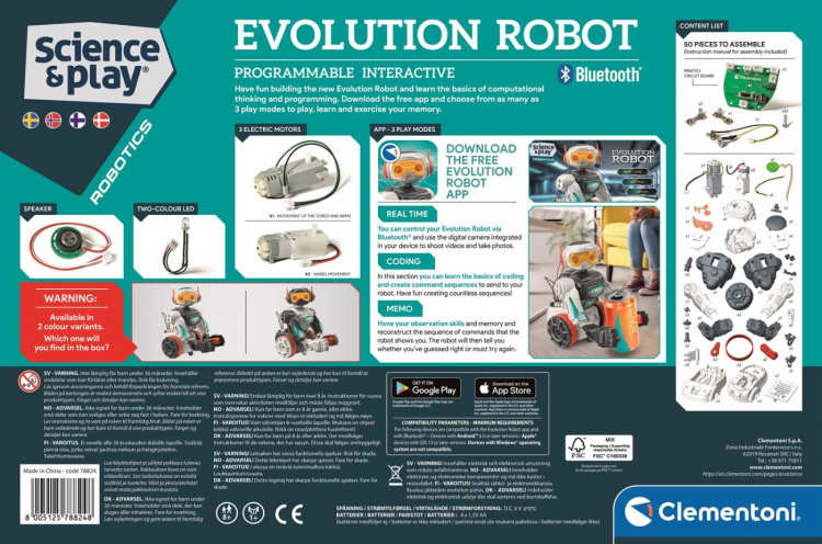 Clementoni Evolution Robot 2.0 (Nordic)
