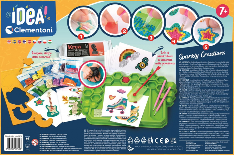 Clementoni Labb för glittrande skapelser