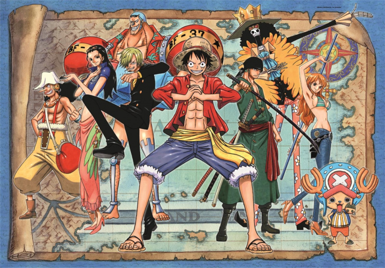 Clementoni 500 st Anime Cube One Piece 2
