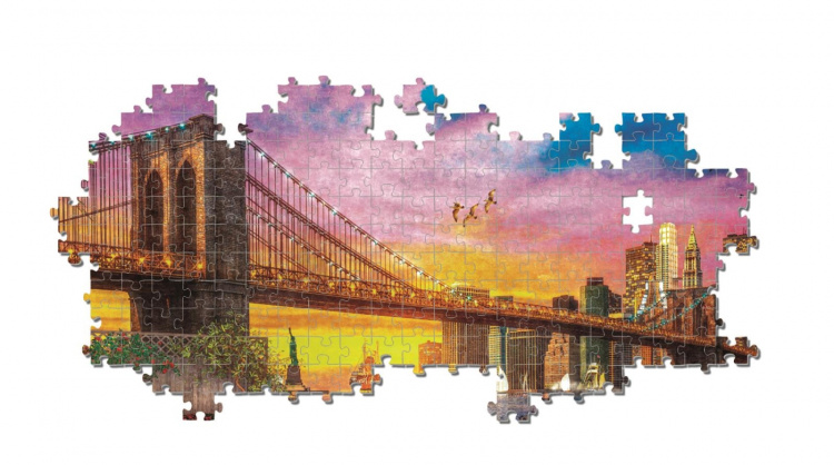 Clementoni 3000 st High Quality Collection Manhattan Balkong Solnedgång