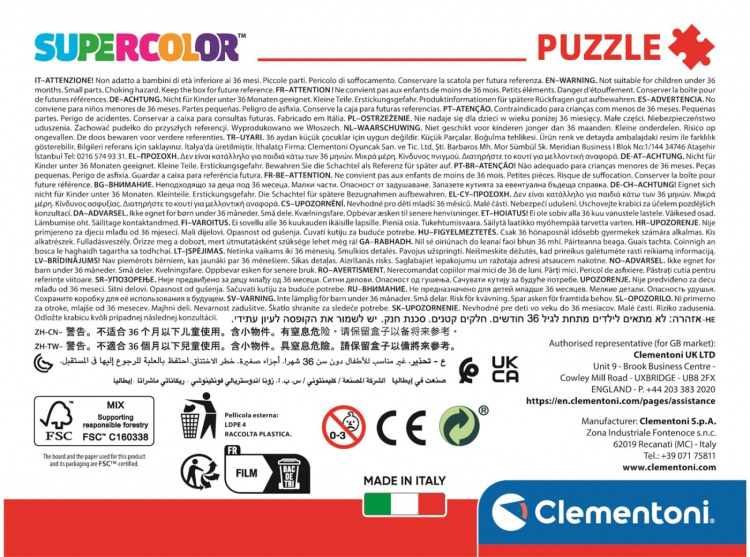 Clementoni 30 st Pussel Kids Paw Patrol