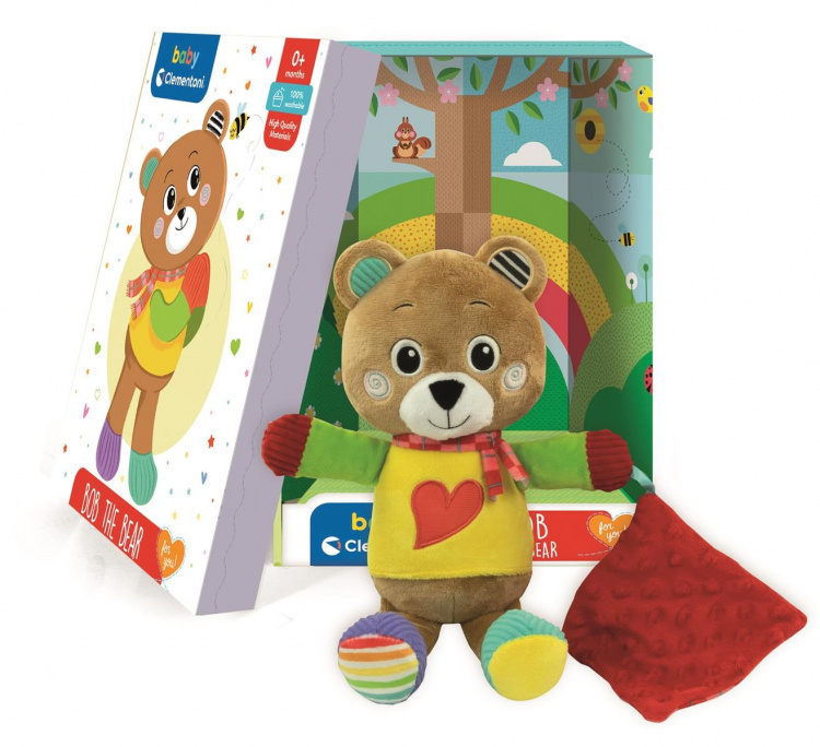 Clementoni Plyschbjörnen Bob