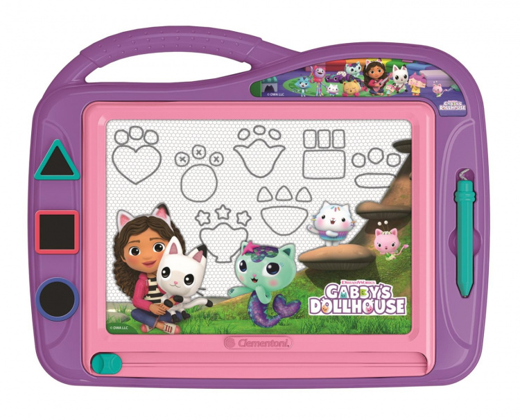 Clementoni Magnetisk tavla Gabbys dockhus