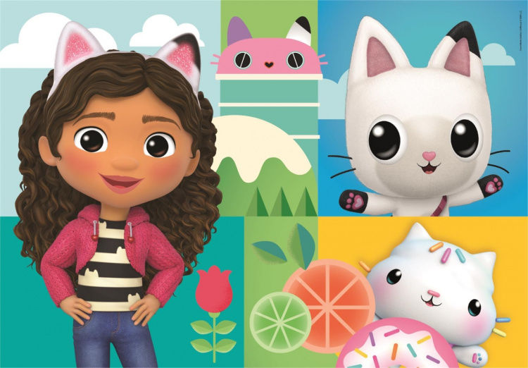 Clementoni 30 st Pussel Barn Gabbys dockhus