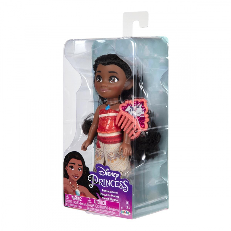 JAKKS Pacific Disney Princess 6 tum liten docka med kam Vaiana