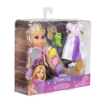 JAKKS Pacific Disney Princess 6 Inch Petite Doll med Extra Mode & Tillbehör Längsta håret Rapunzel