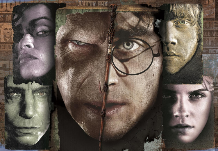 Clementoni 1000 st CB High Quality Collection Harry Potter ansikte