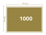 Clementoni 1000 st CB High Quality Collection Harry Potter ansikte