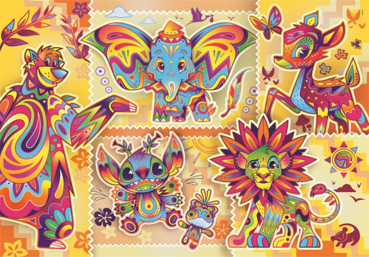 Clementoni 1000 st CB Collection Disney Classics av hög kvalitet