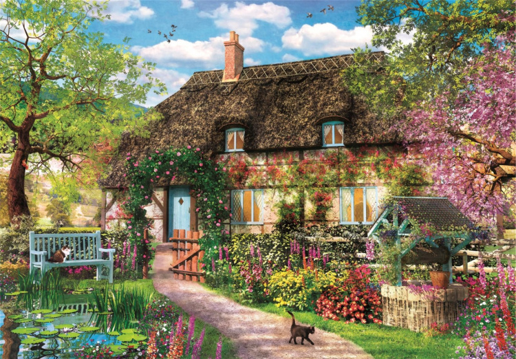 Clementoni 1000 st CB High Quality Collection The Old Cottage