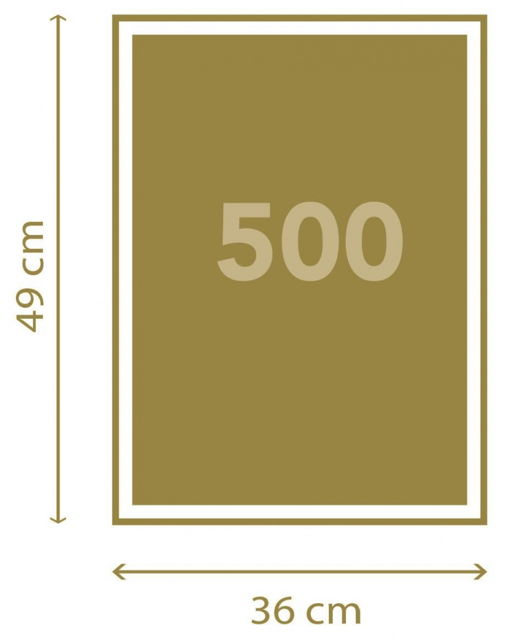 Clementoni 500 st CB High Quality Collection Jaguar i djungeln