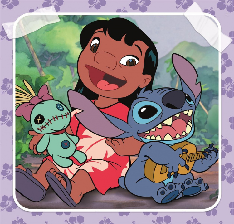 Clementoni 3X48 st Pussel Disney Stitch