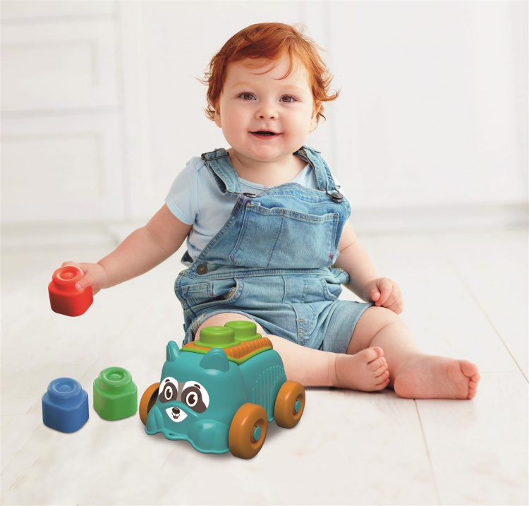 Clementoni Mjuk Clemmy aktivitetshink för tvättbjörn