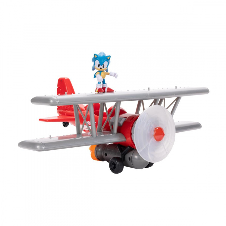 JAKKS Pacific Sonic the Hedgehog 2,5 tums lekset Tornado Biplane