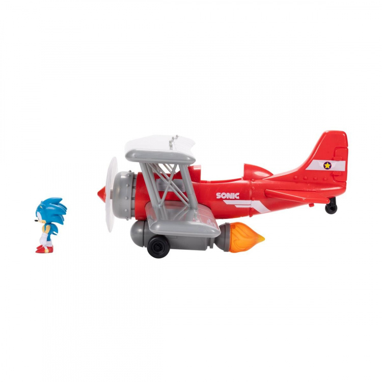 JAKKS Pacific Sonic the Hedgehog 2,5 tums lekset Tornado Biplane