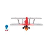 JAKKS Pacific Sonic the Hedgehog 2,5 tums lekset Tornado Biplane