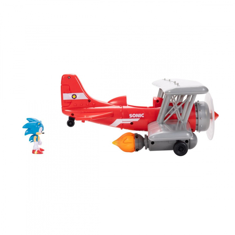 JAKKS Pacific Sonic the Hedgehog 2,5 tums lekset Tornado Biplane