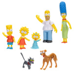 JAKKS Pacific The Simpsons 2,5 tums figur Multipack