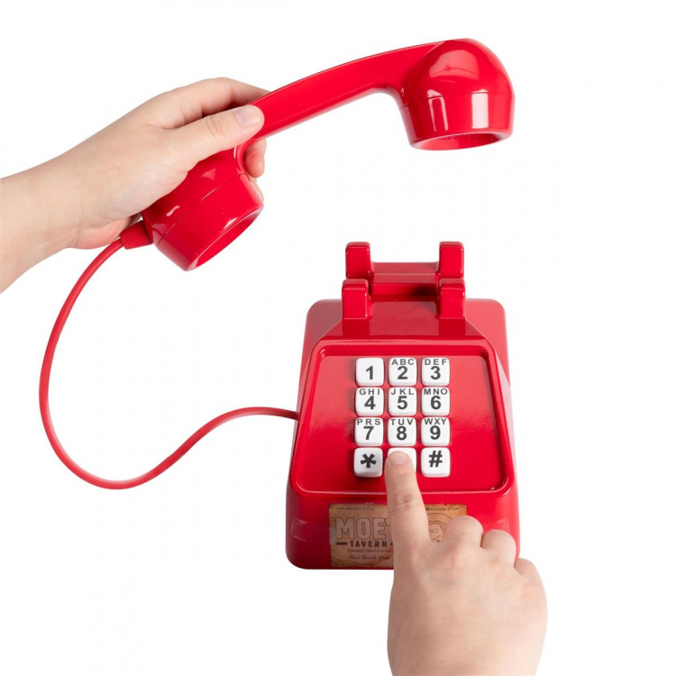 JAKKS Pacific The Simpsons Feature Moe\'s Tavern Prank Phone