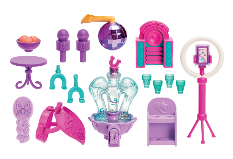 JAKKS Pacific Wild Manes lekset Klubbhus Trailer