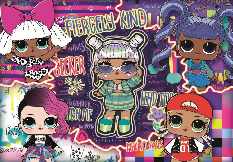 Clementoni 104 st Pussel Barn LOL