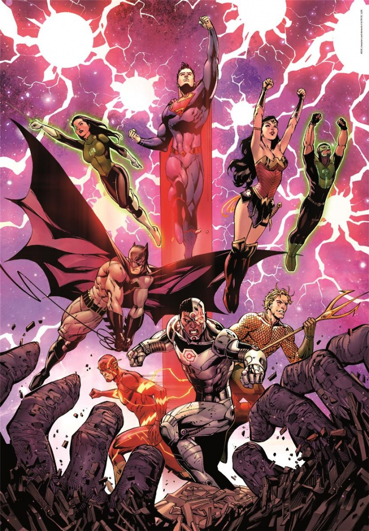 Clementoni 1000 st CB High Quality Collection DC Comics (2)