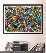 Clementoni 1000 st CB High Quality Collection DC Comics Impossible