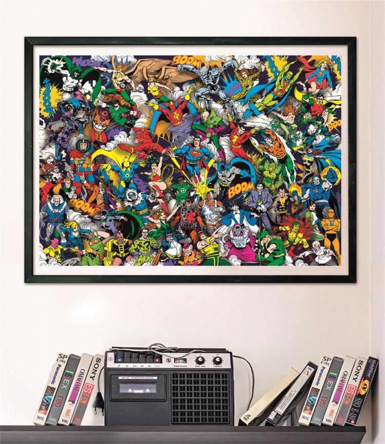 Clementoni 1000 st CB High Quality Collection DC Comics Impossible