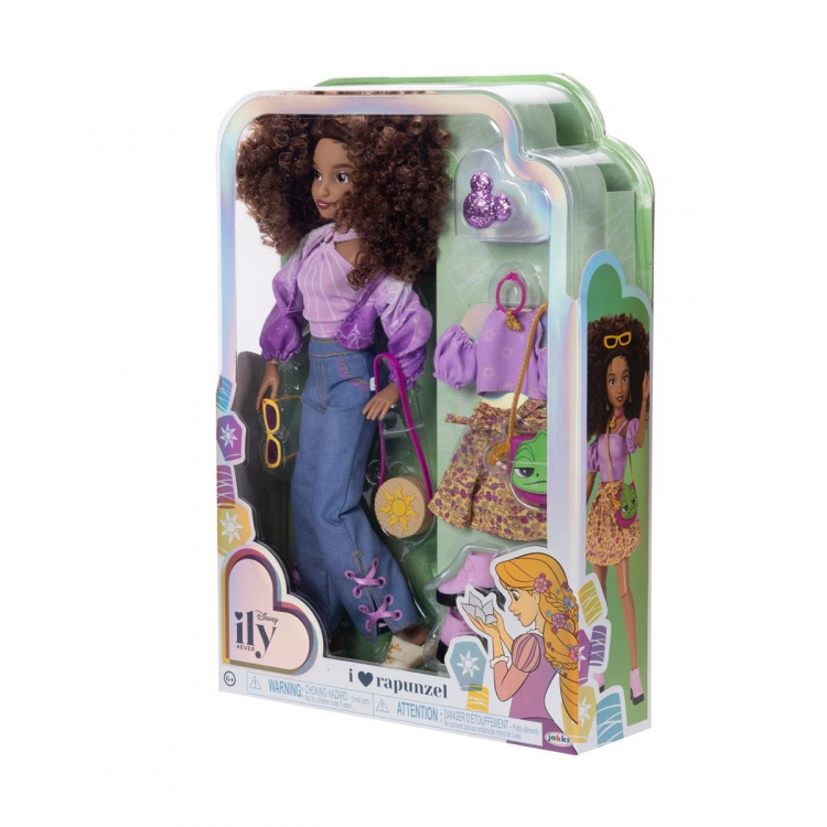 JAKKS Pacific Disney ily 4EVER Modedocka med extra mode inspirerad av Rapunzel