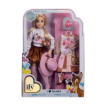 JAKKS Pacific Disney ily 4EVER Modedocka med extra mode inspirerad av Bambi